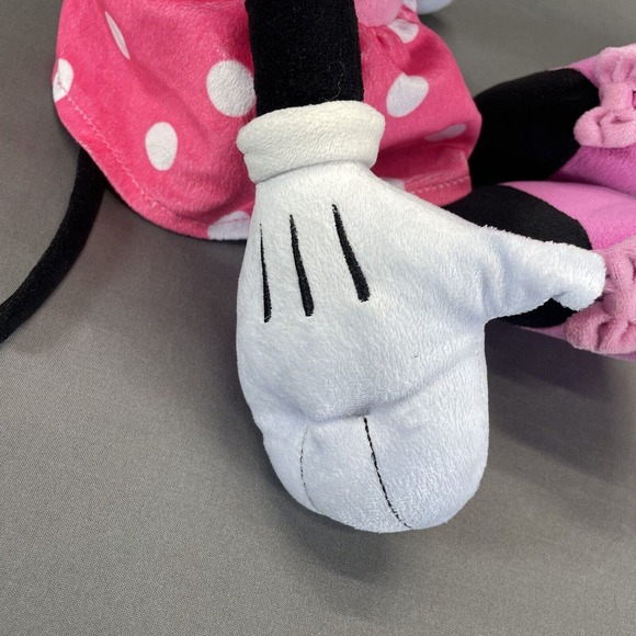Minnie Mouse Disney Plush Soft Toy Pink Polka Dot Dress Stuffed Animal 19” - Picture 8 of 13